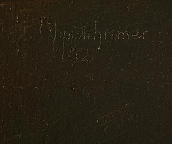 JOHNNY OPPENHEIMER, olja på duk. Signerad och daterad 02.