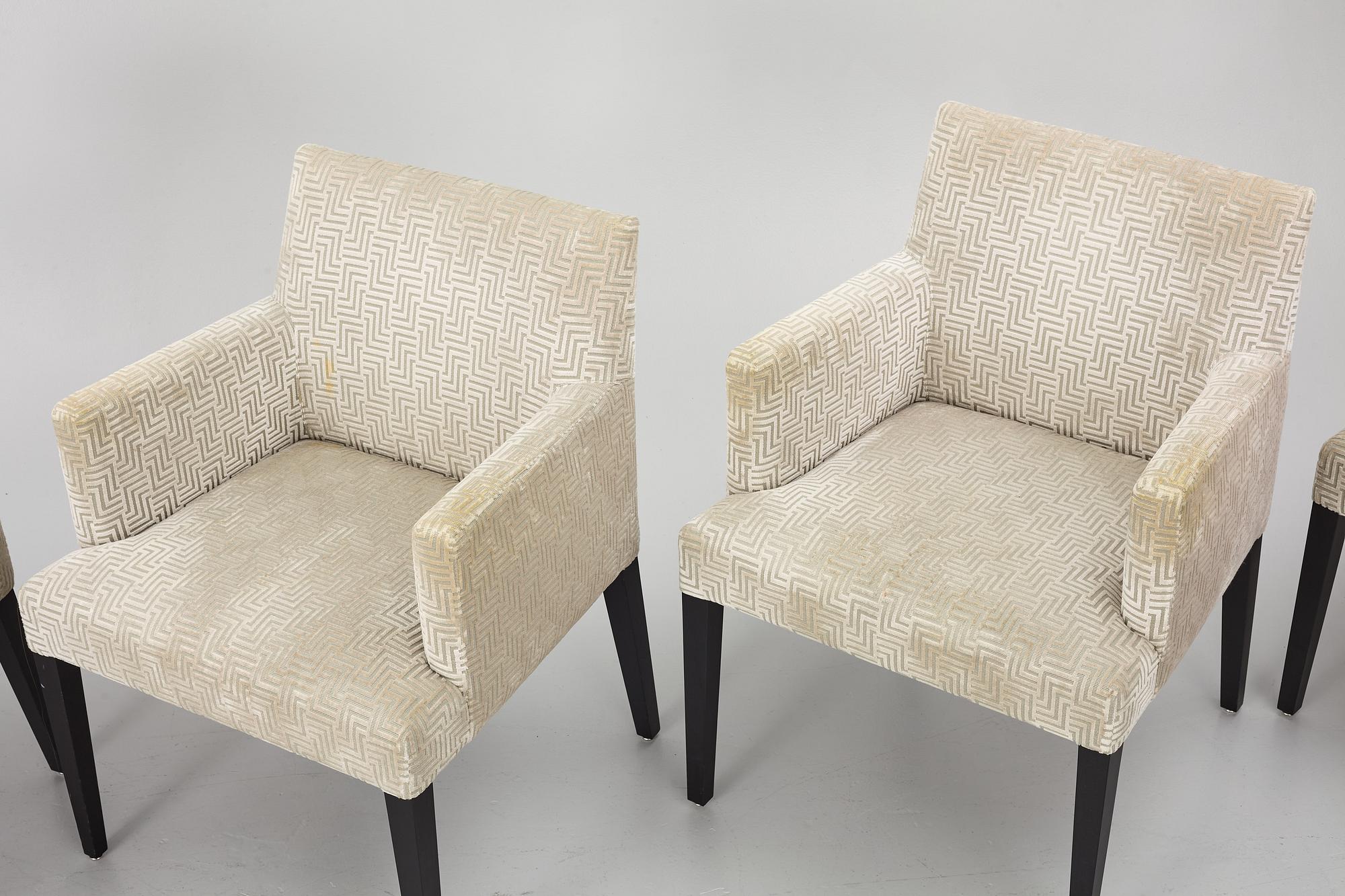 Andreu World, a set of ten contemporary chairs, 'Anna SO1406'.