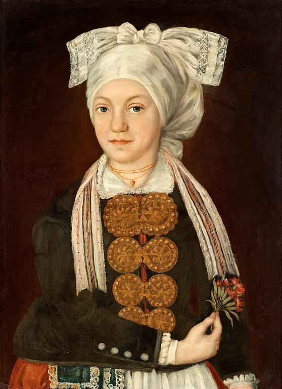 Martin David Roth, The senator Nils Smith (1741-1793) his wife Nilla Olufsdotter and daughter Kierstin Nilsdotter.