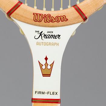 The Jack Kramer Autograph Tennis racket, Wilson.