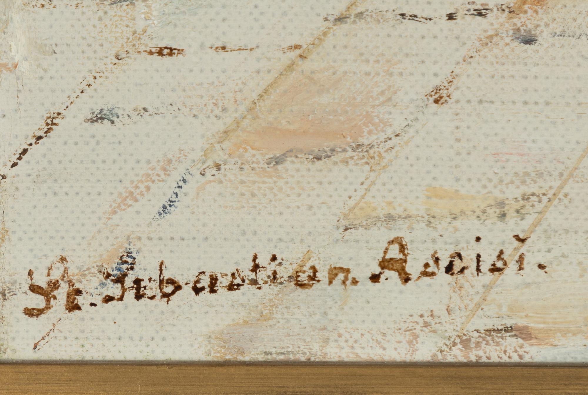 Frans Wilhelm Odelmark, "St Sebastian, Assisi".