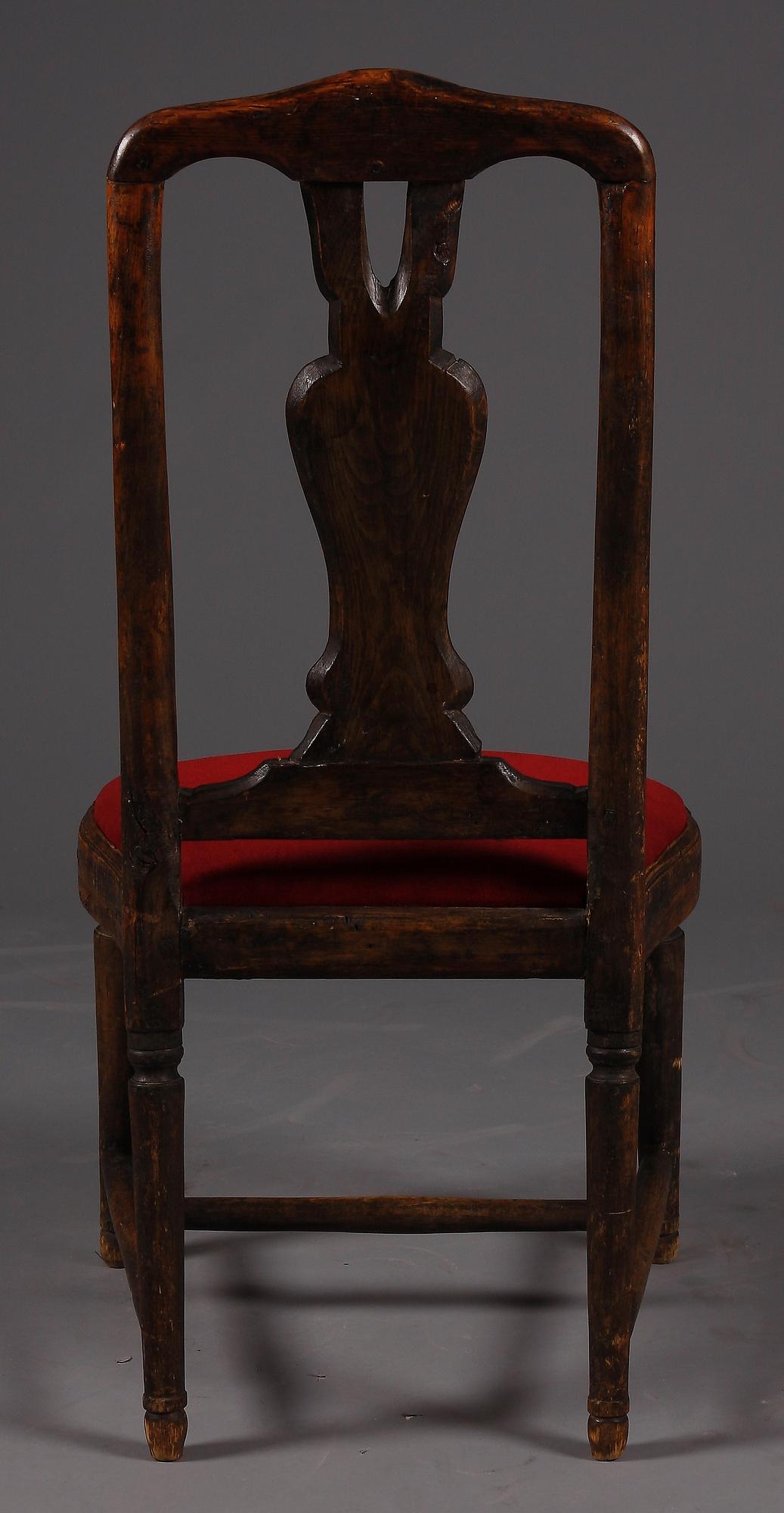 STOL, senbarock, 1700-tal.