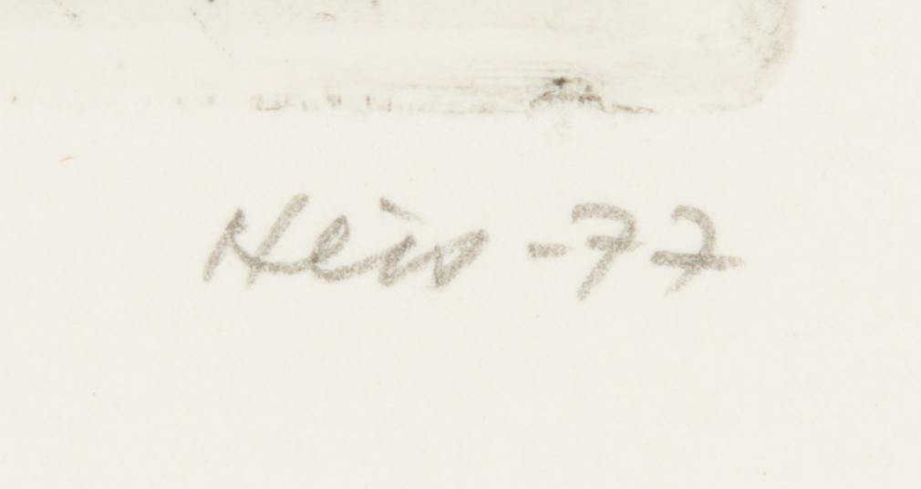 Outi Heiskanen, etsning, akvatint, mezzotint, signerad och daterad -77, numrerad Tpl'a 35/40.