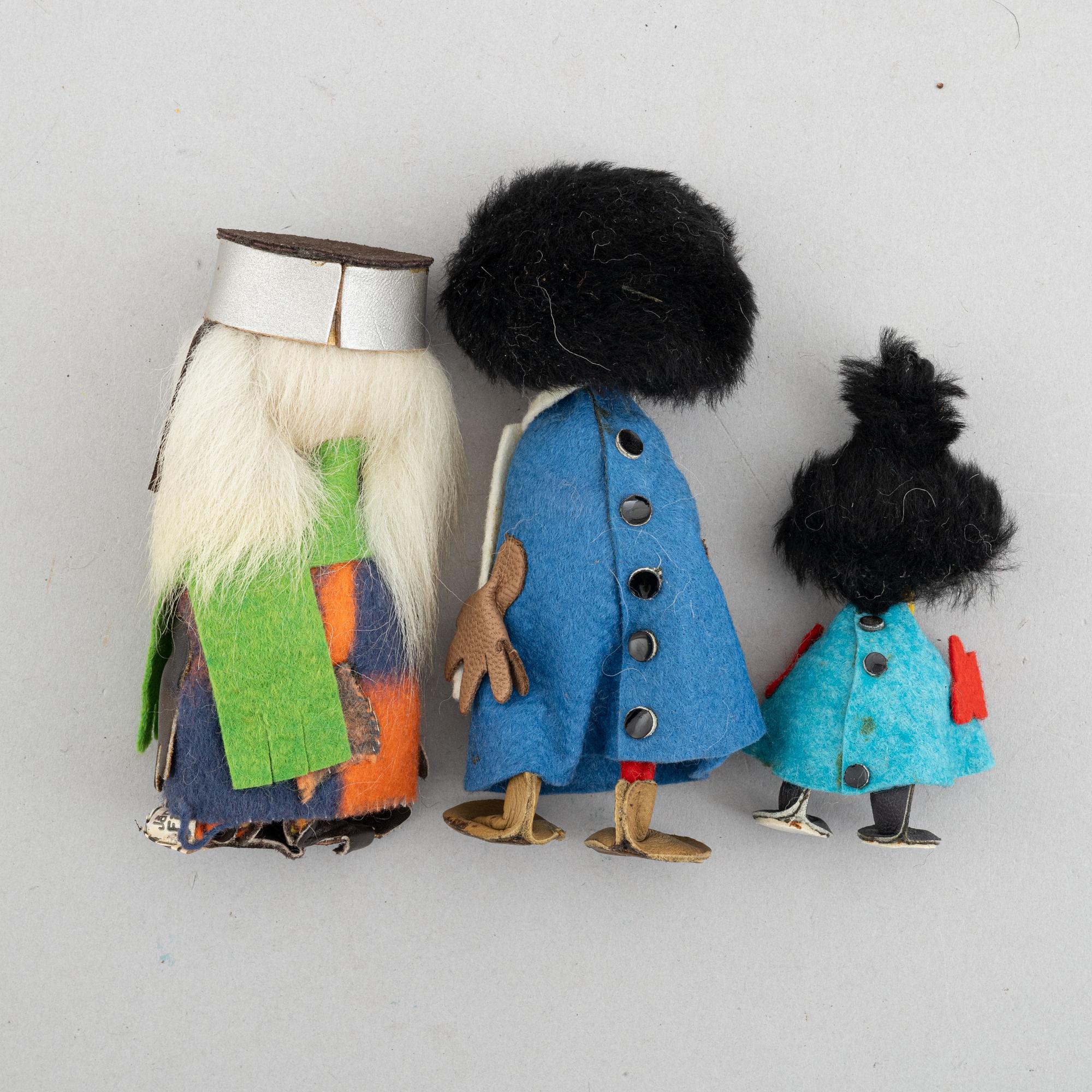 Atelier Fauni, Moomin figures (7 pcs).