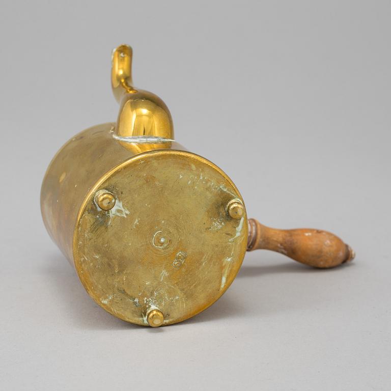 MINIATYRKAFFEKANNA, Skultuna, Mässing, 1800-tal.