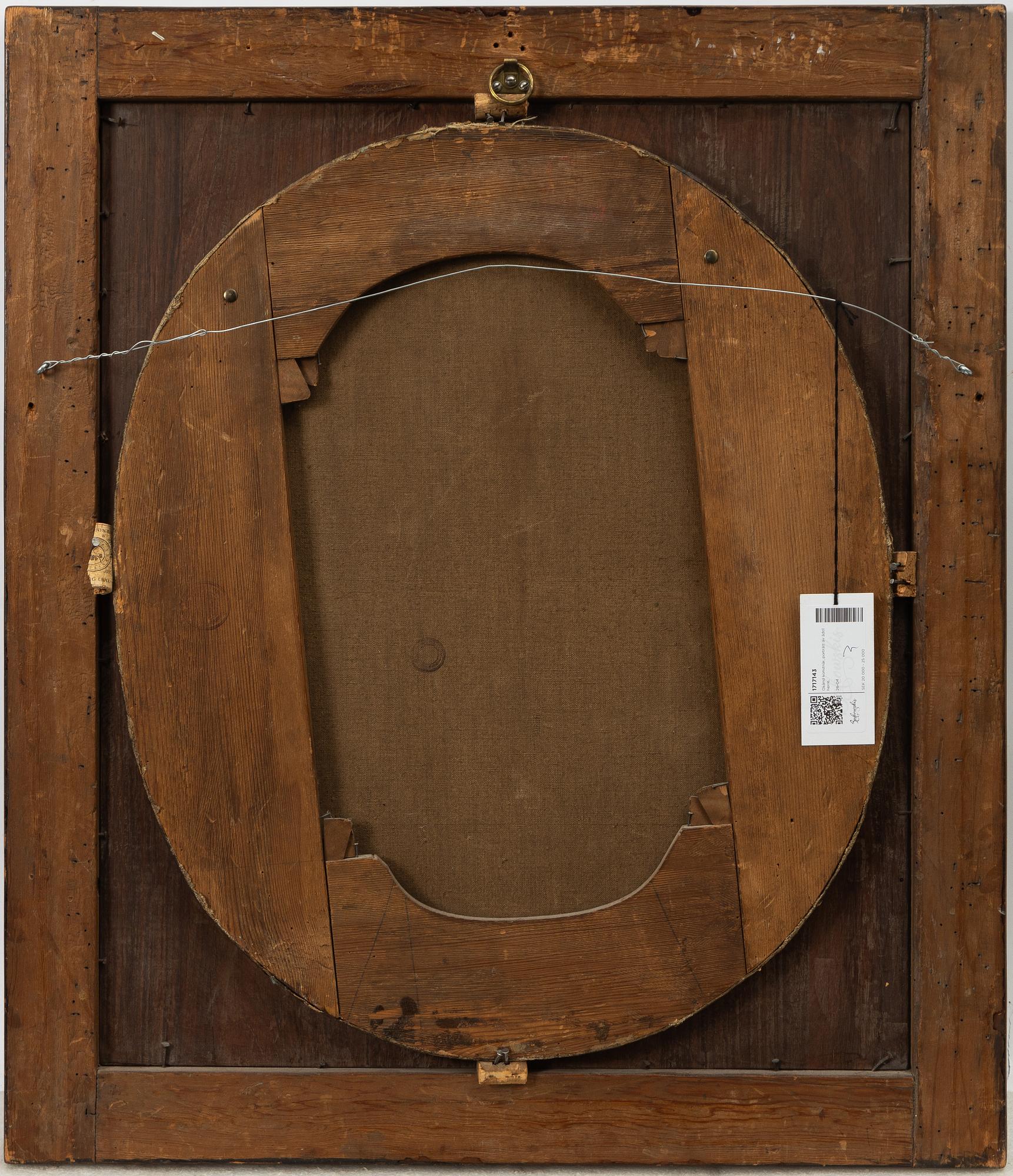 Dutch school, probably 17th century, Gentleman with a millstone collar.