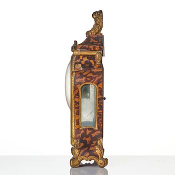 A Swedish rococo striking bracket clock by J. Bergström (f.l. in Stockholm ca 1775).
