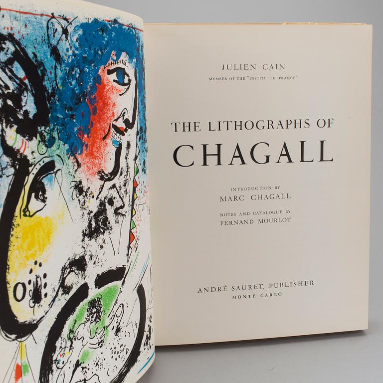 A book 'The Litographs of Chagall', André Sauret, Monte Carlo, 1960.