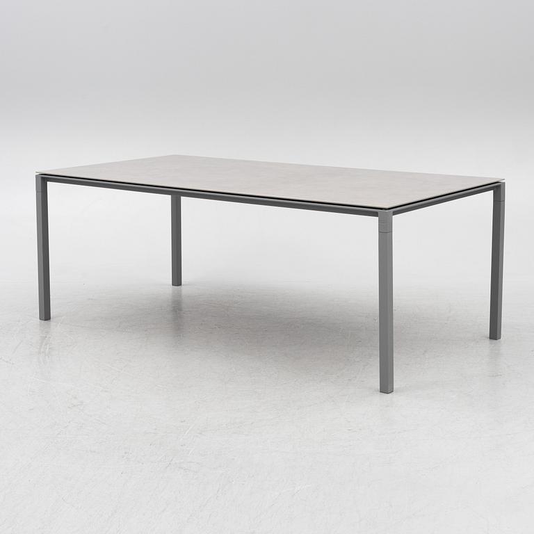 Foersom & Hiort Lorenzen, garden table, CaneLine, Denmark, 2022.