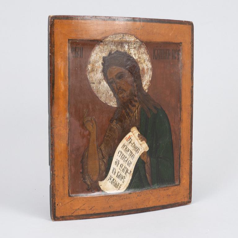 A Russian icon, 19th Century.
