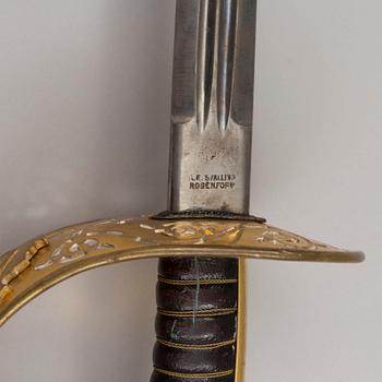 A Swedish cavalry officer's sabre 1893 pattern.