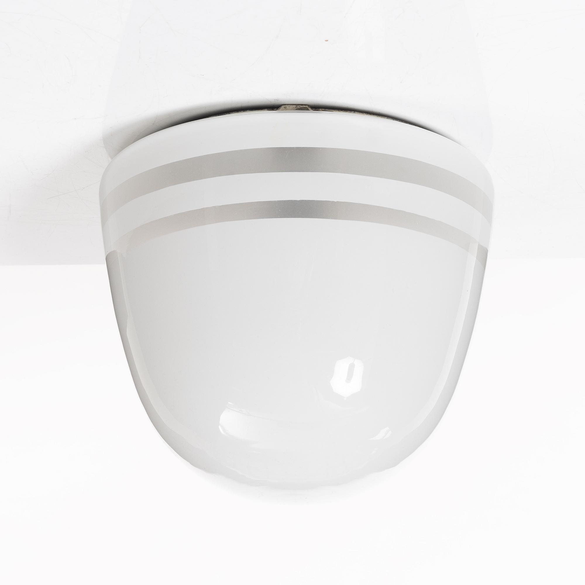 Harald Notini, a ceiling lamp, variant of model "10148", Arvid Böhlmarks Lampfabrik, Stockholm, 1930s.