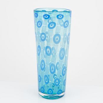 Erika Lagerbielke, a unique graal vase, Orrefors, Sweden, signed and dated 2007.