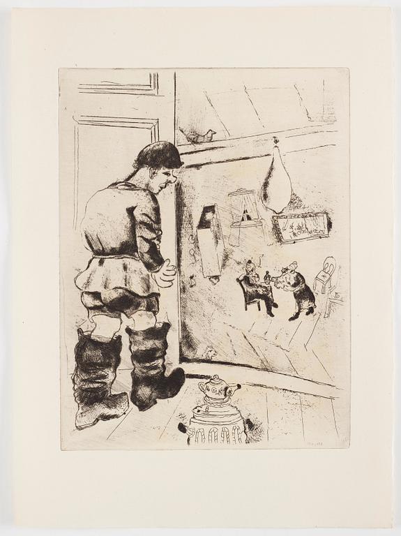 MARC CHAGALL, 71 st etsningar ur upplagan om 285 exemplar på Arches/MBM/J. Perrigot-papper, 1923-1948.