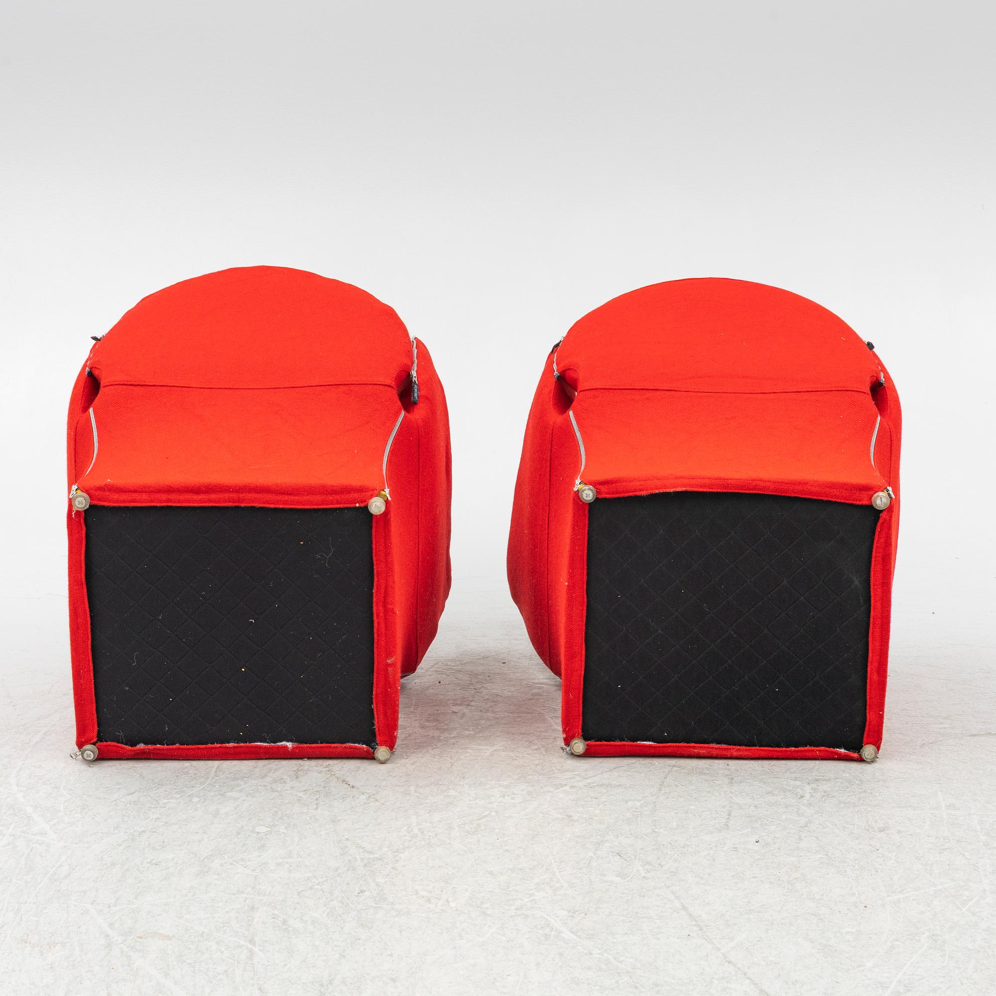 Patricia Urquiola, a pair, of "Bloomy" armchairs, Moroso, 2000s.