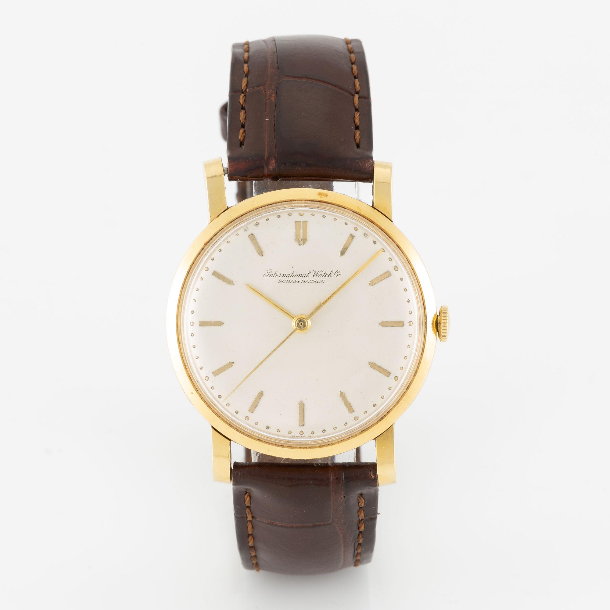 IWC/International Watch Co, wristwatch, 33.5 mm.