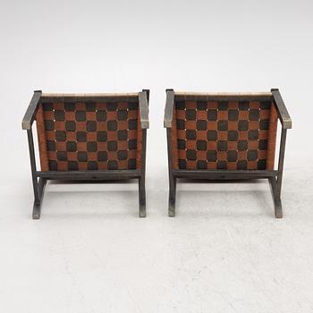 Gemla, a pair of armchairs model "5678", Diö, 1930s.