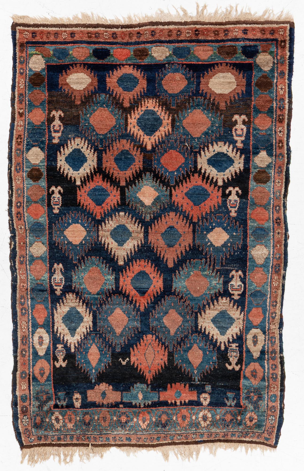 Matta, orientalisk, antik, ca 195 x 130 cm.