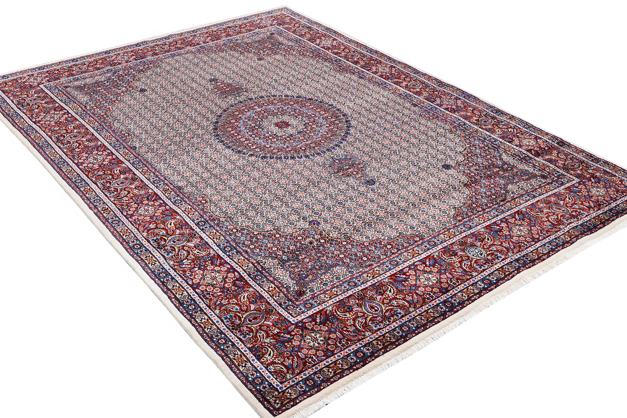 A carpet, Moud, ca 360 x 250 cm.