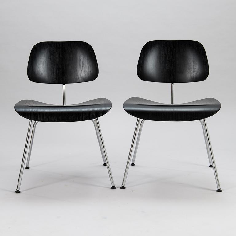 CHARLES & RAY EAMES, tuolipari, "DCM", Plywood Group, Vitra, 2005.