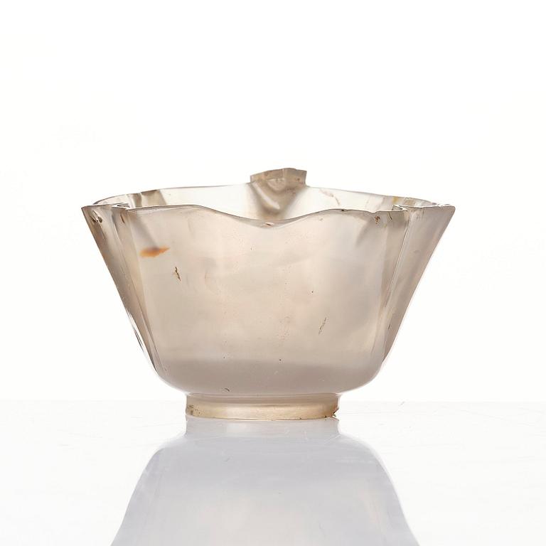 Kopp, agat. Qingdynastin, 1700-/1800-tal.