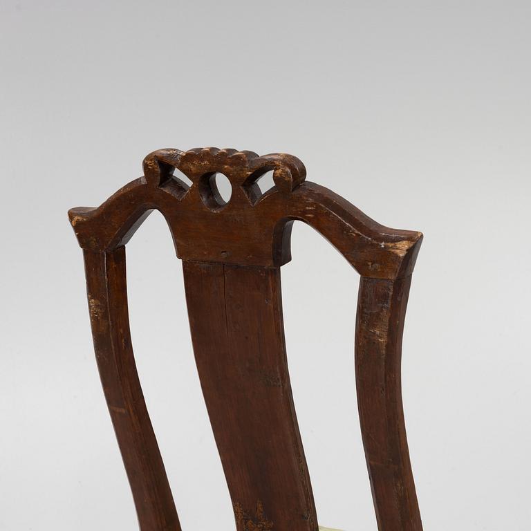 Chairs, a pair, Baroque, 18th century.