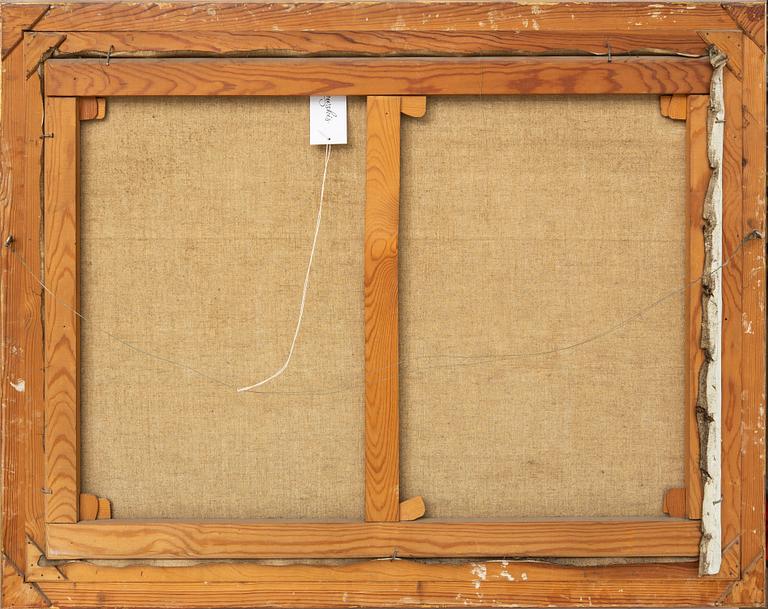 Carl Gunne, olja på duk signerad.