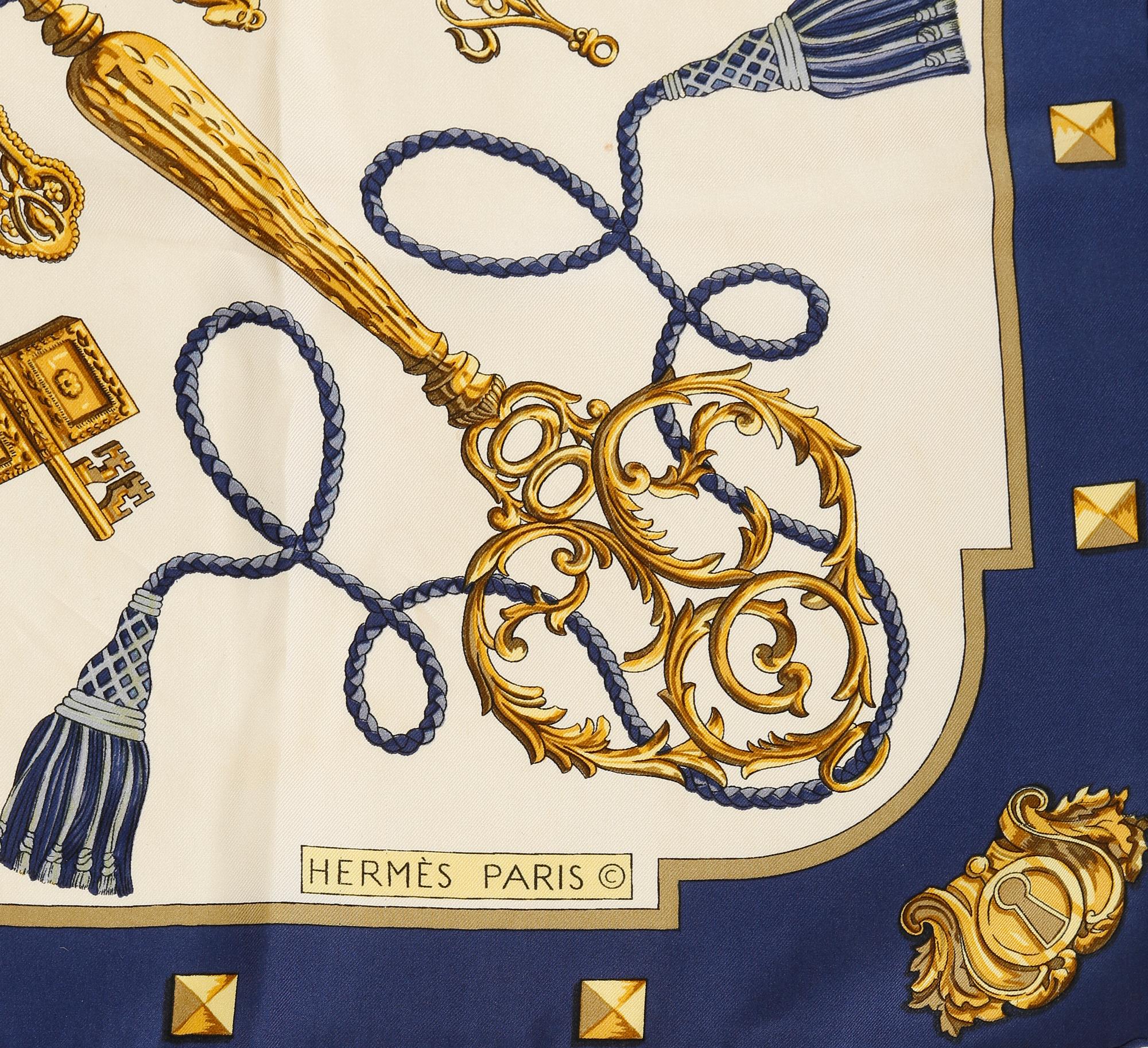 SCARF, "Les Clèfs", Hermès.