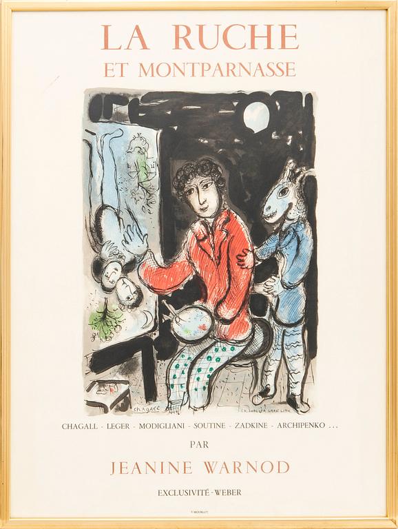 Marc Chagall, after poster.
