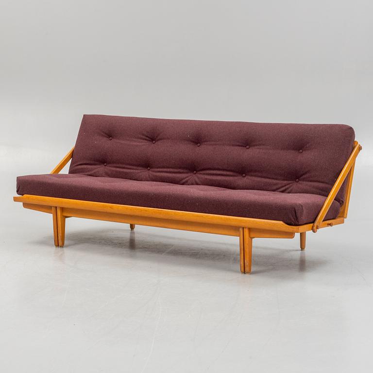 Poul W. Volther, a "Diva/981" daybed, Gemla Fabriker AB, Sweden, 1950's.
