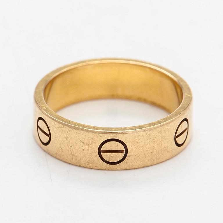 Cartier, sormus, "Love", 18K kultaa.