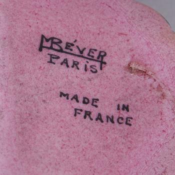 Marcel Bever, an Art Déco ceramic table lamp, Paris.