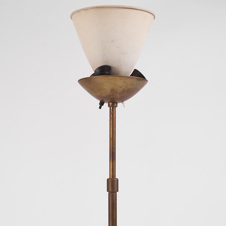 Erik Tidstrand, a model "29676" floor lamp, Nordiska Kompaniet, Sweden, 1930-40-tal.