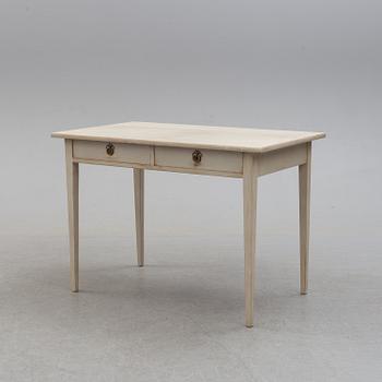 A first half of the 20th century painted writing desk.