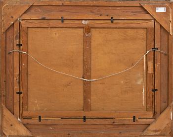 Carl Trägårdh, oil on canvas signed and dated Särö 1895.