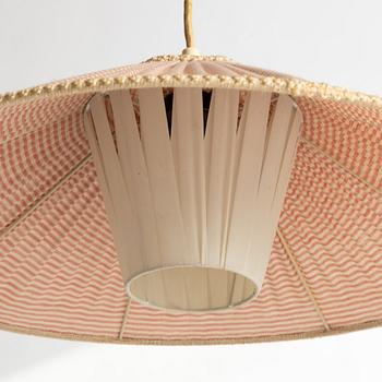Svenska Armatur Eskilstuna, a Swedish Modern ceiling lamp, 1940s-50s.
