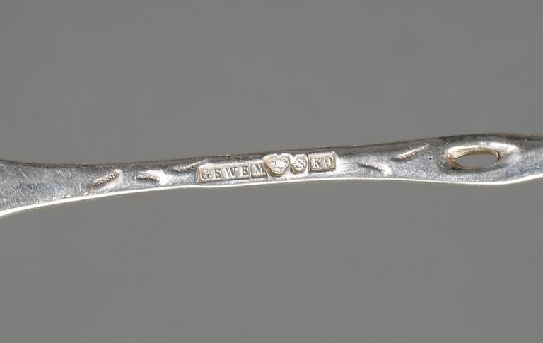 PARTI SILVER, K Anderson, Göteborg, 1923. Total vikt ca 793g.