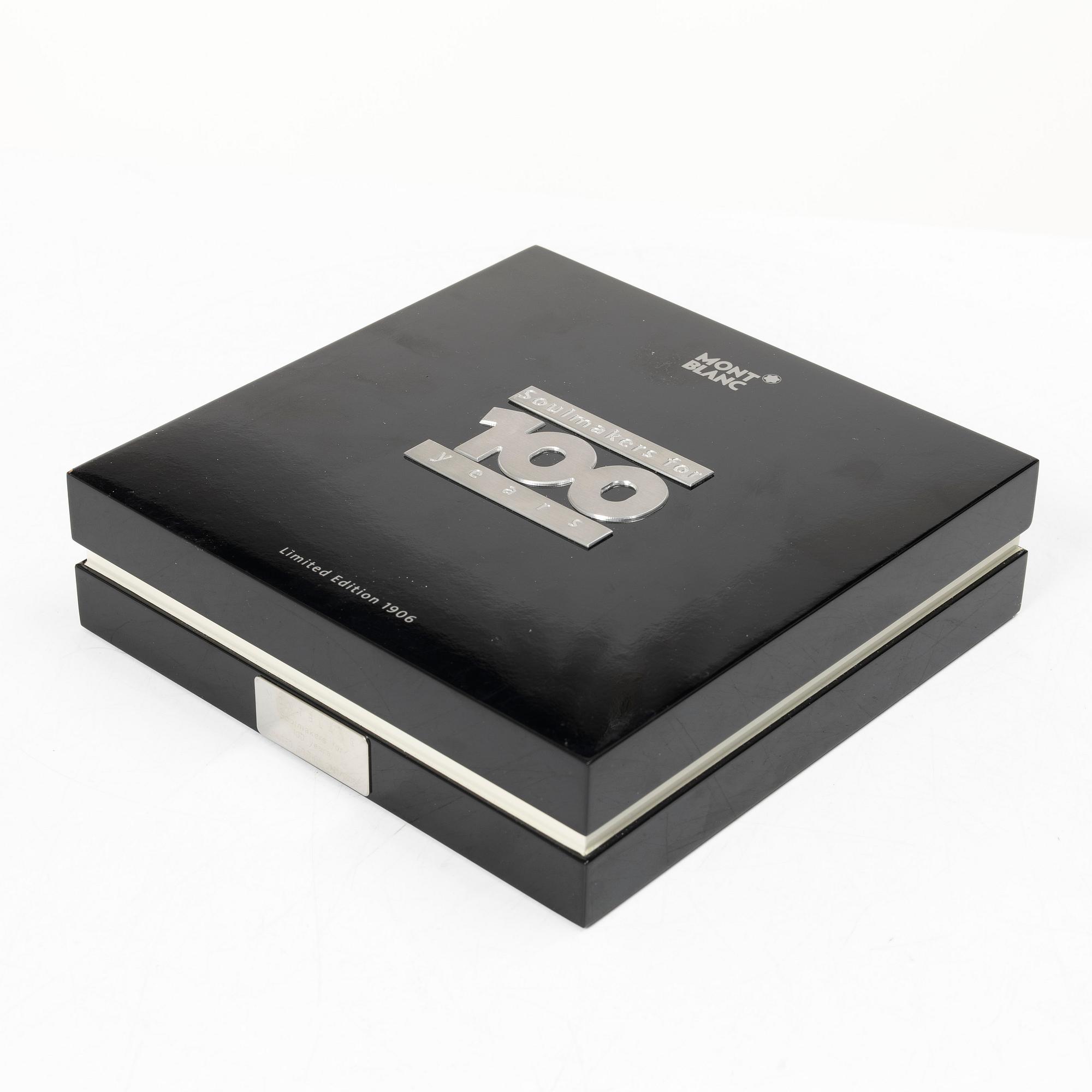 A Montblanc ballpoint pen, limited edition 'soulmakers for 100 years', 'Starwalker'.