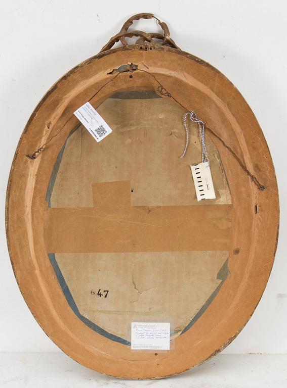 JOHN RUSSELL, hans krets, pastell, ej signerad.