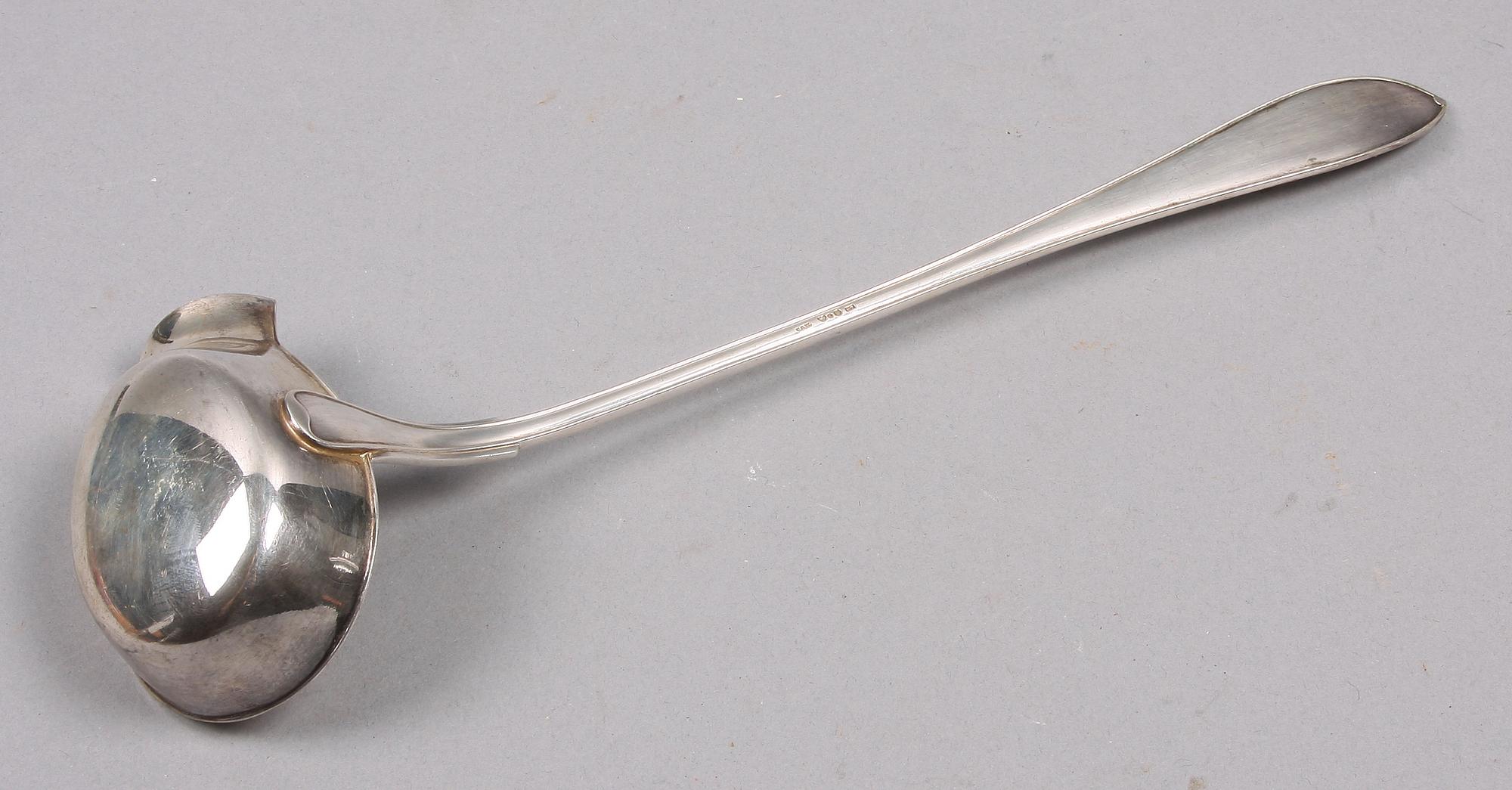 SOPPSLEV, silver, GAB, 1922. Ca 150 g.