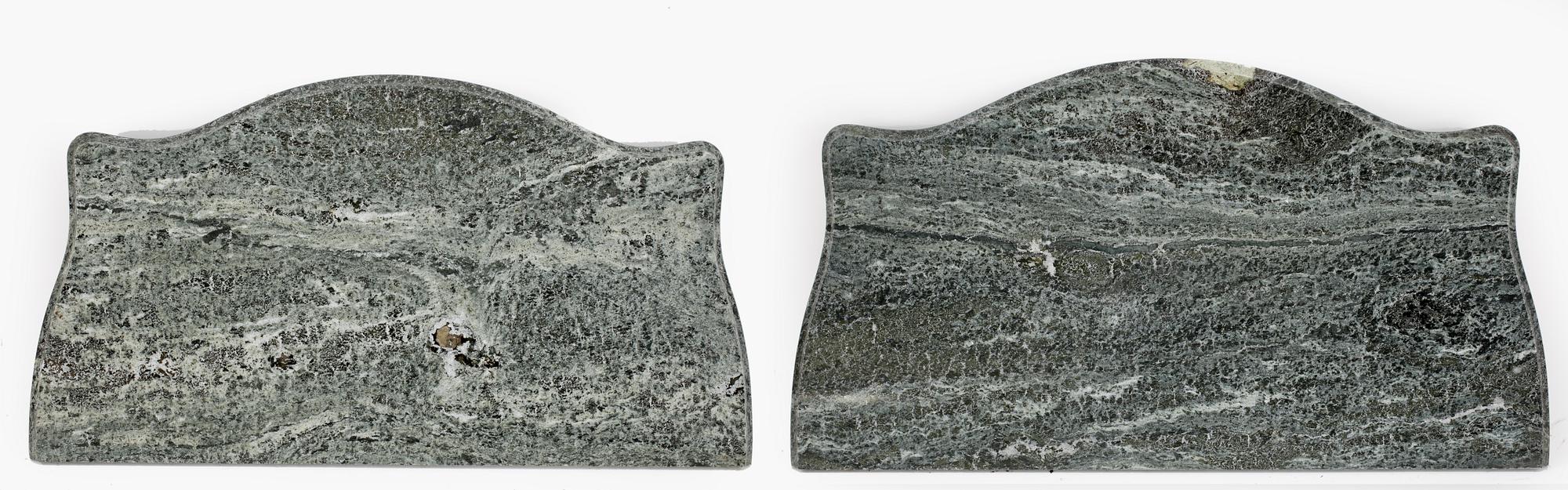 STENSKIVOR, ett par, 1900-tal.