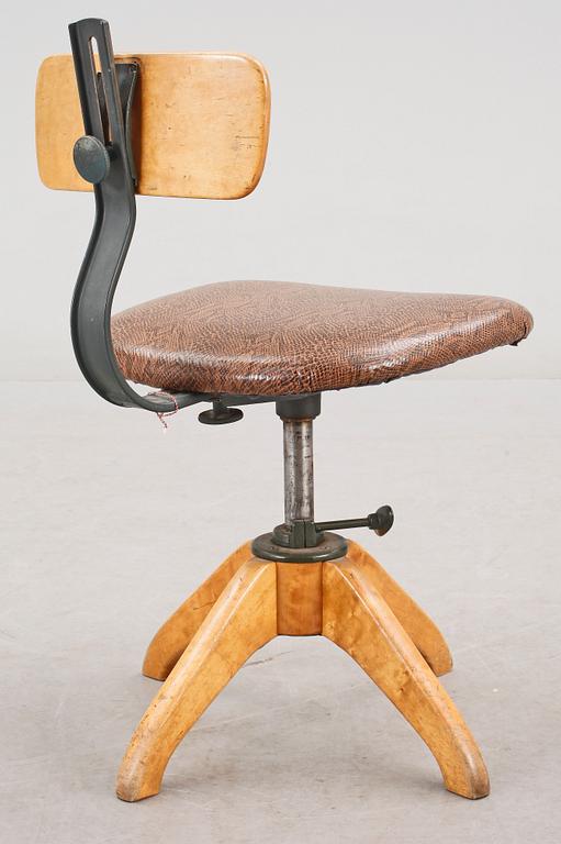 SKRIVBORDSSTOL, industri, 1930/40-tal.