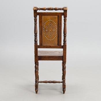 A late 19th century side chair.