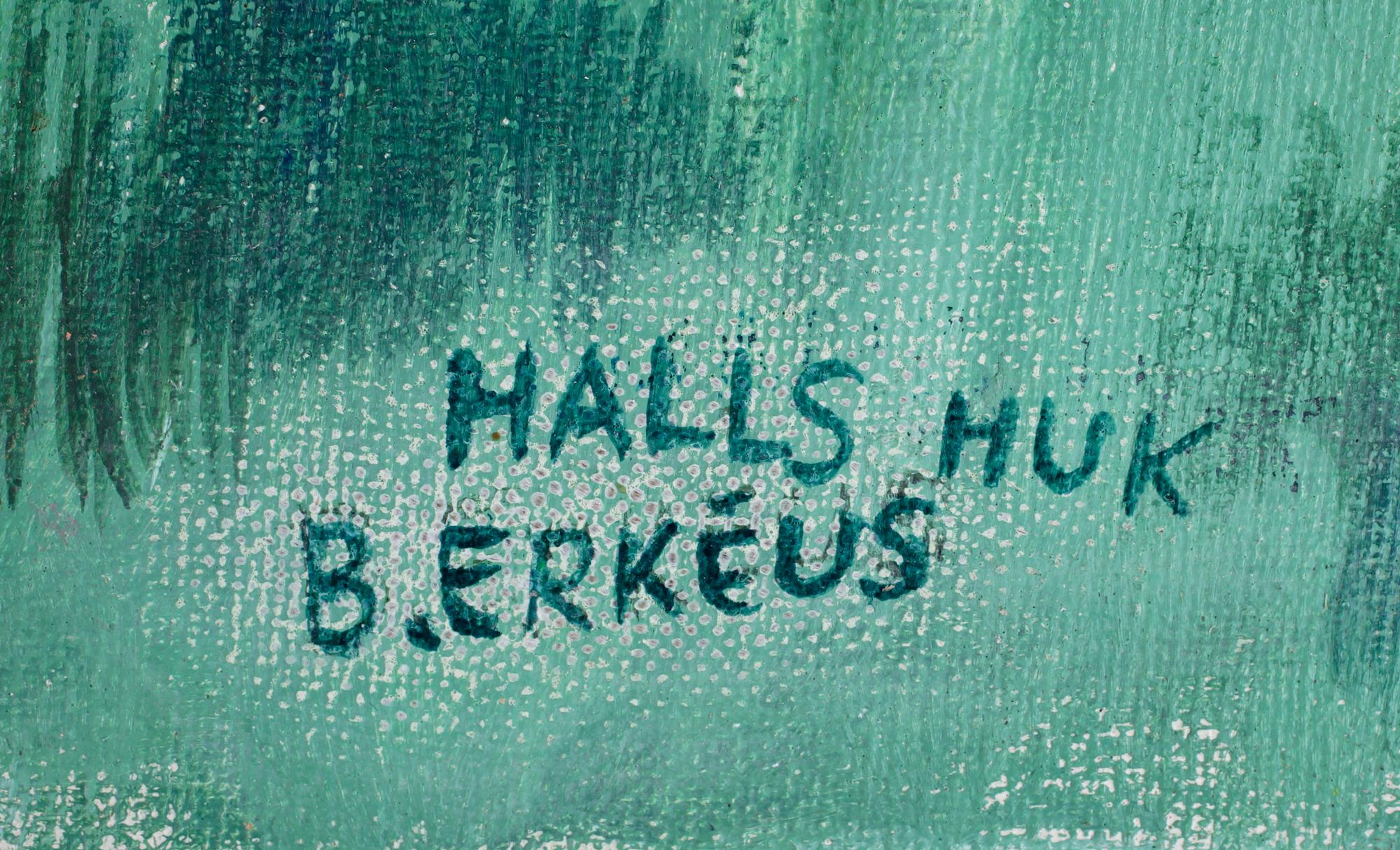 BERNDT ERKÉUS, olja på duk, sign o dat a tergo 1973.