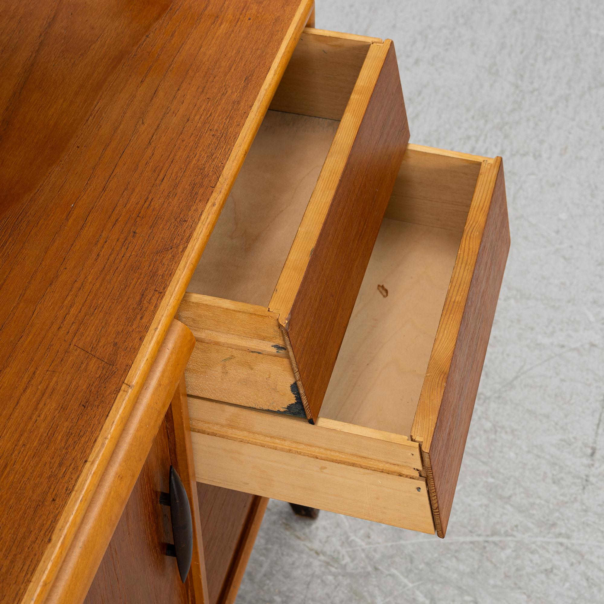 A 1950's bookcase.