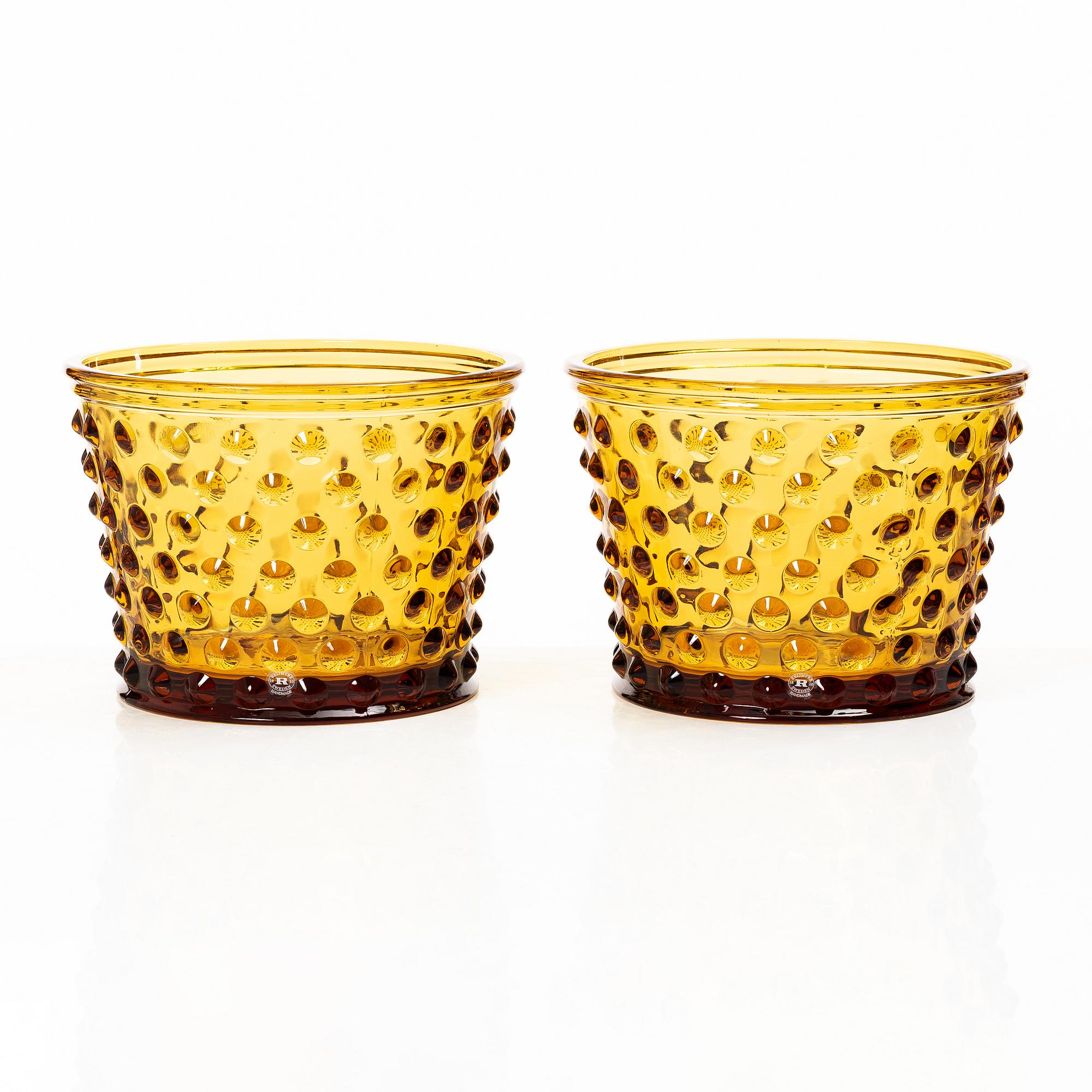 Josef Frank, ytterfoder, ett par, "Hortus", Reijmyre för Firma Svenskt Tenn.