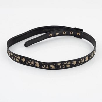 Christian Dior, bag and belt, vintage.