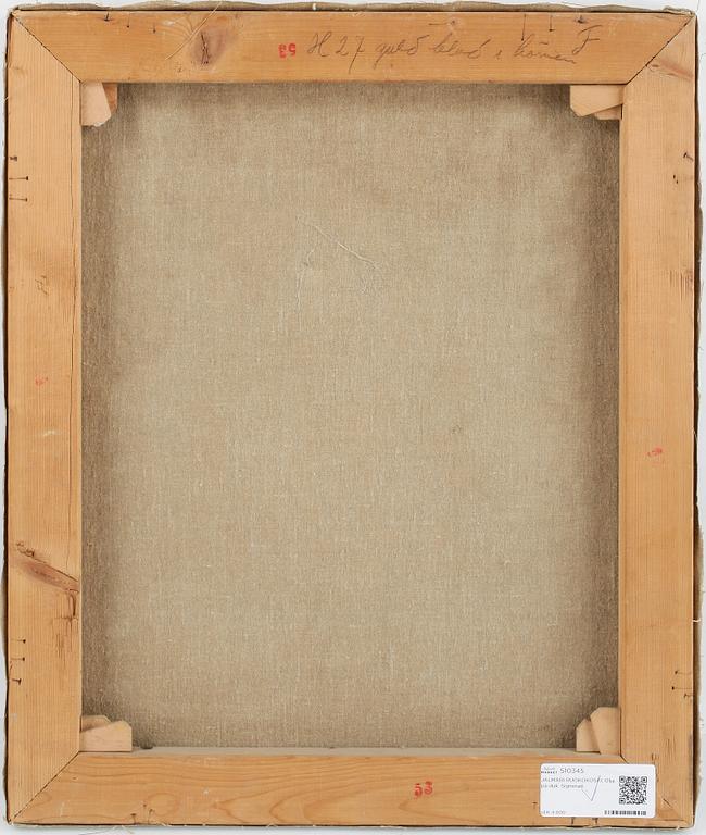 JALMARI RUOKOKOSKI. Olja på duk. Signerad.