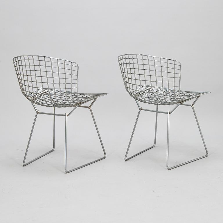 Harry Bertoia, stolar, ett par, "Side chair", Knoll.