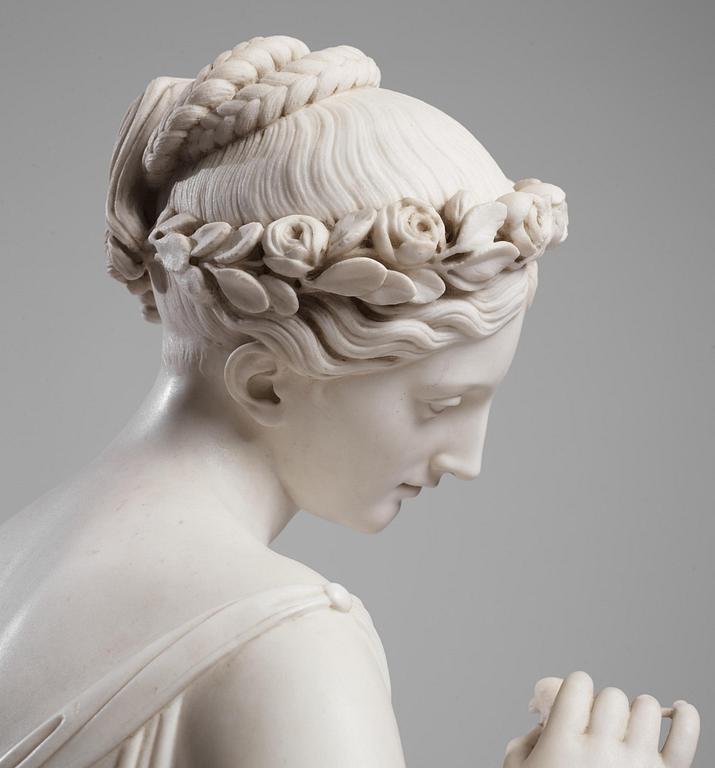 Rudolf (Ridolfo) Schadow, The Girl with Doves.
